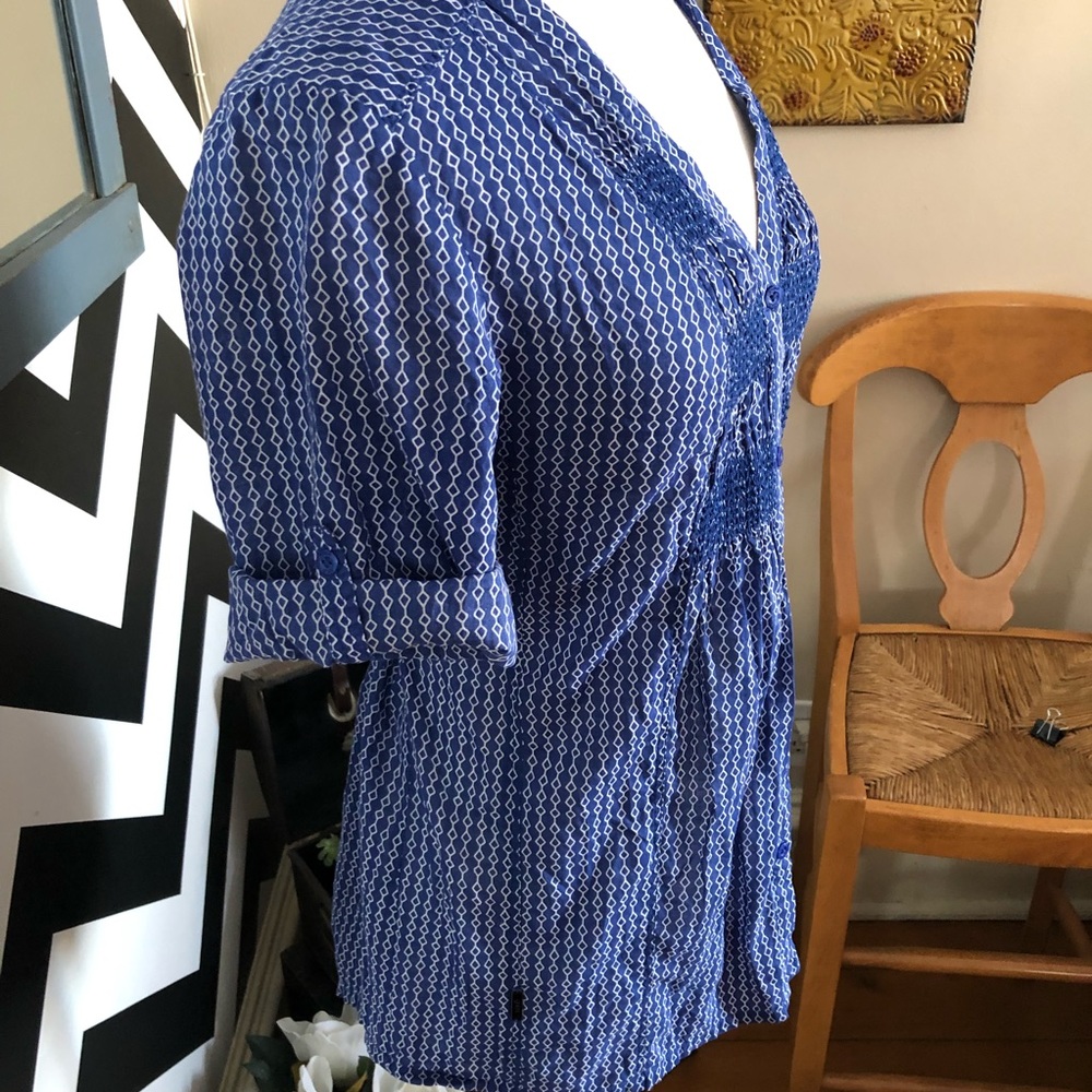 Embroidered Button Down - image 3